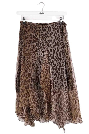 Jupe Dolce & Gabbana Marron en Soie, taille XS - Seconde Main