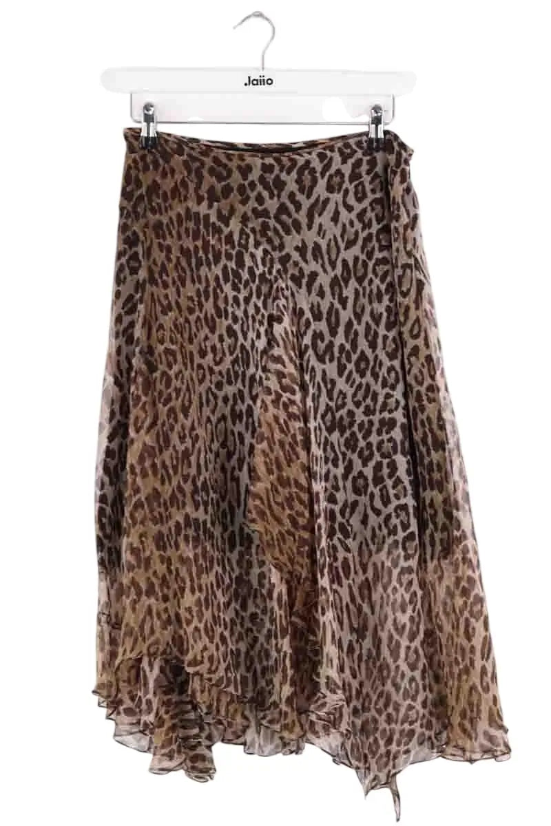 Jupe Dolce & Gabbana Marron en Soie, taille XS - Seconde Main