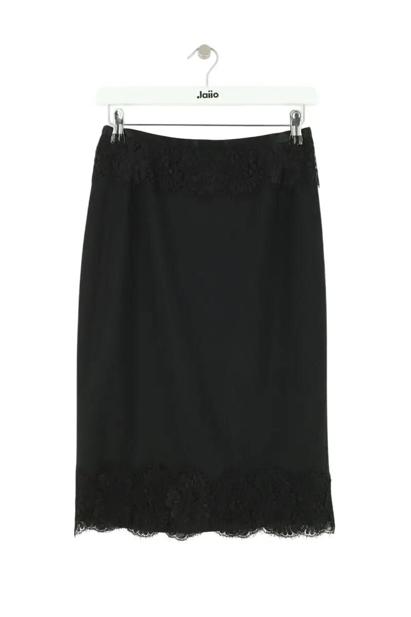 Jupe Dolce & Gabbana Noir en Laine, taille XS - Seconde Main
