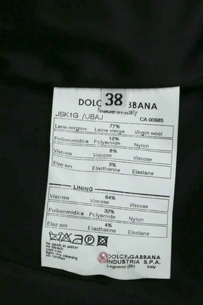 Jupe Dolce & Gabbana Noir en Laine