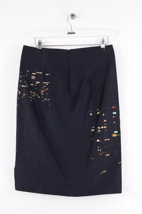 Jupe Dries Van Noten Noir en Coton