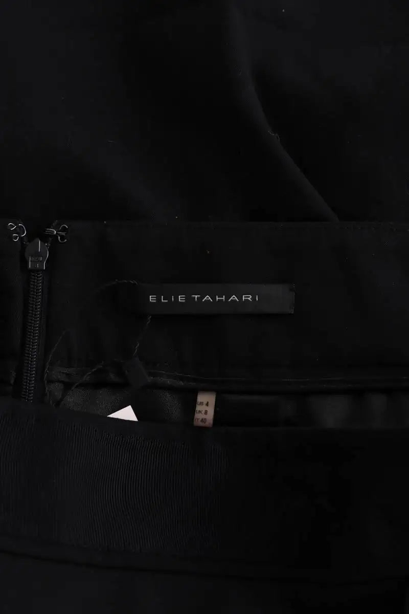 Jupe Elie Tahari Noir en Synthétique