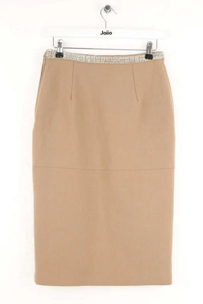 Jupe Elisabetta Franchi Camel en Laine