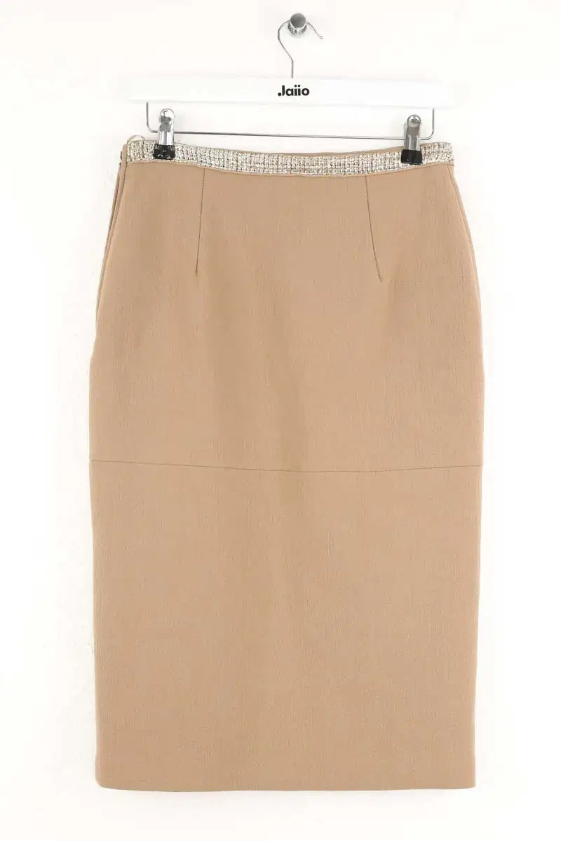 Jupe Elisabetta Franchi Camel en Laine