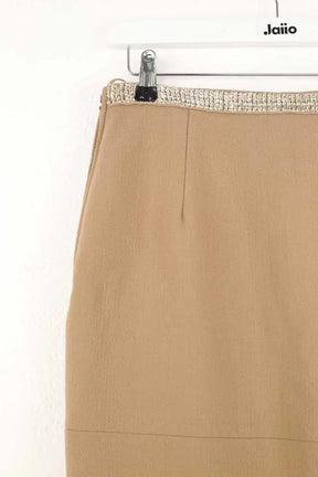 Jupe Elisabetta Franchi Camel en Laine