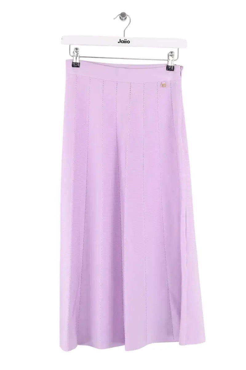 Jupe Elisabetta Franchi Violet en Viscose, taille S - Seconde Main