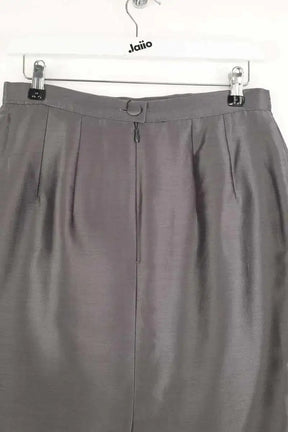 Jupe Emmanuelle Khanh Gris en Soie