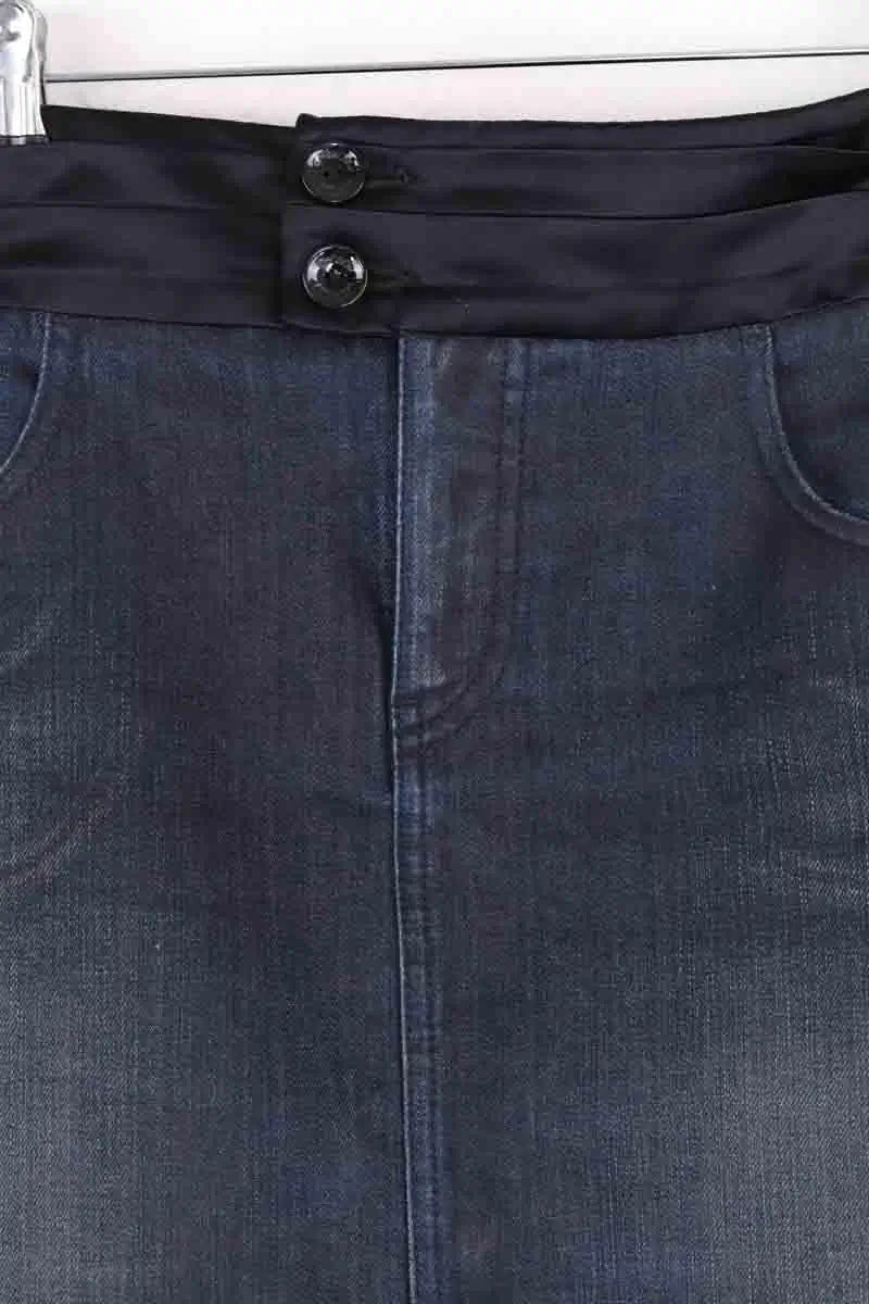 Jupe Emporio Armani Marine en Coton