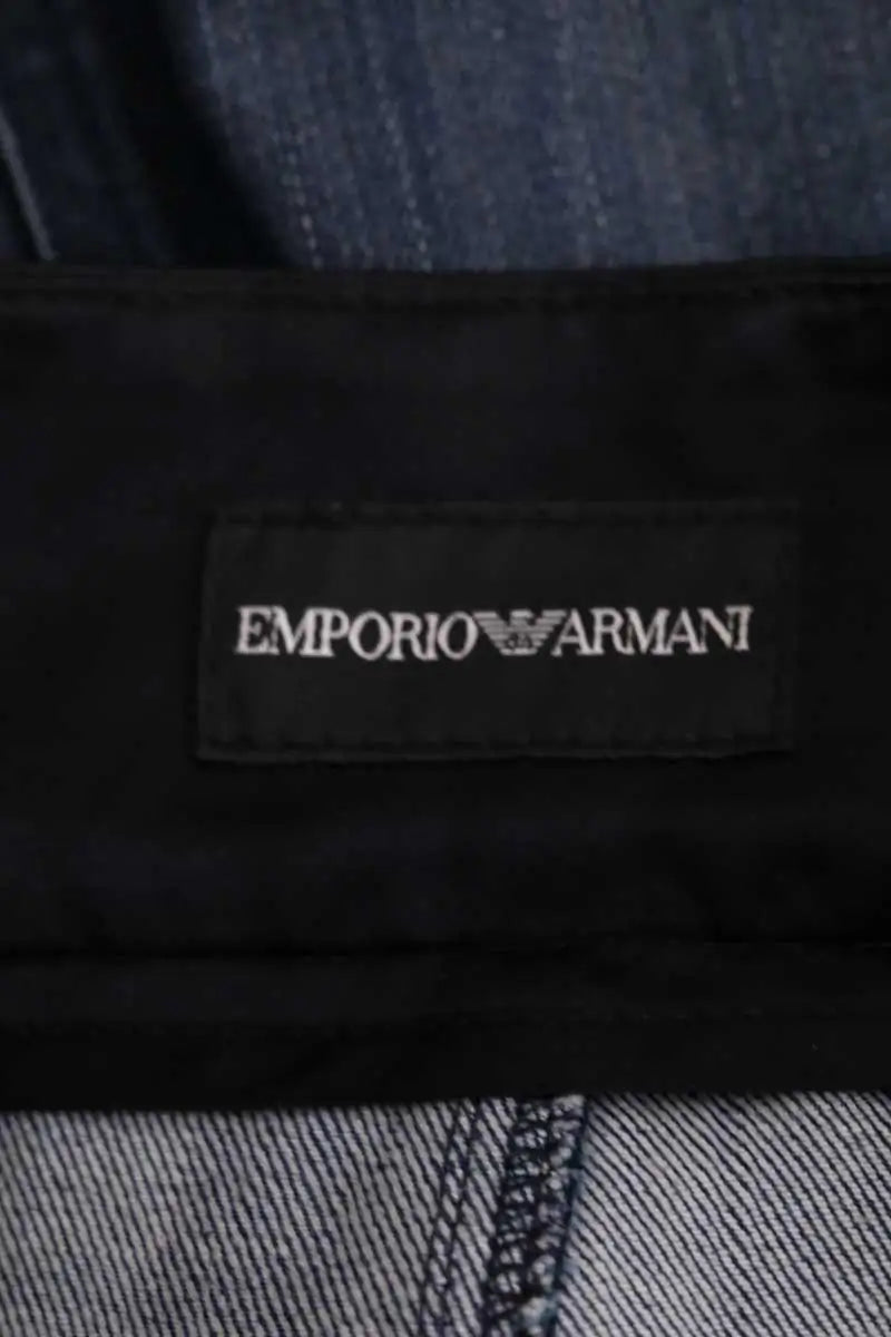 Jupe Emporio Armani Marine en Coton