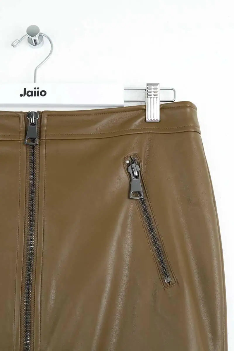 Jupe Essentiel Antwerp Kaki en Viscose