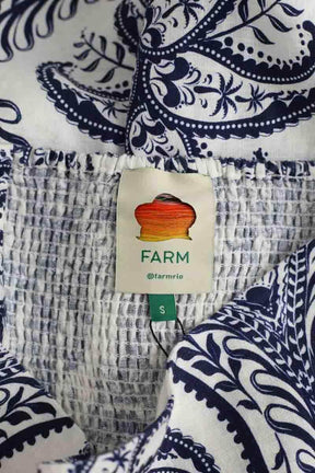 Jupe Farm Rio Bleu en Lin