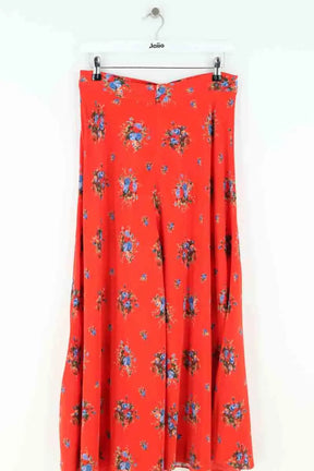 Jupe Ganni Rouge en Soie