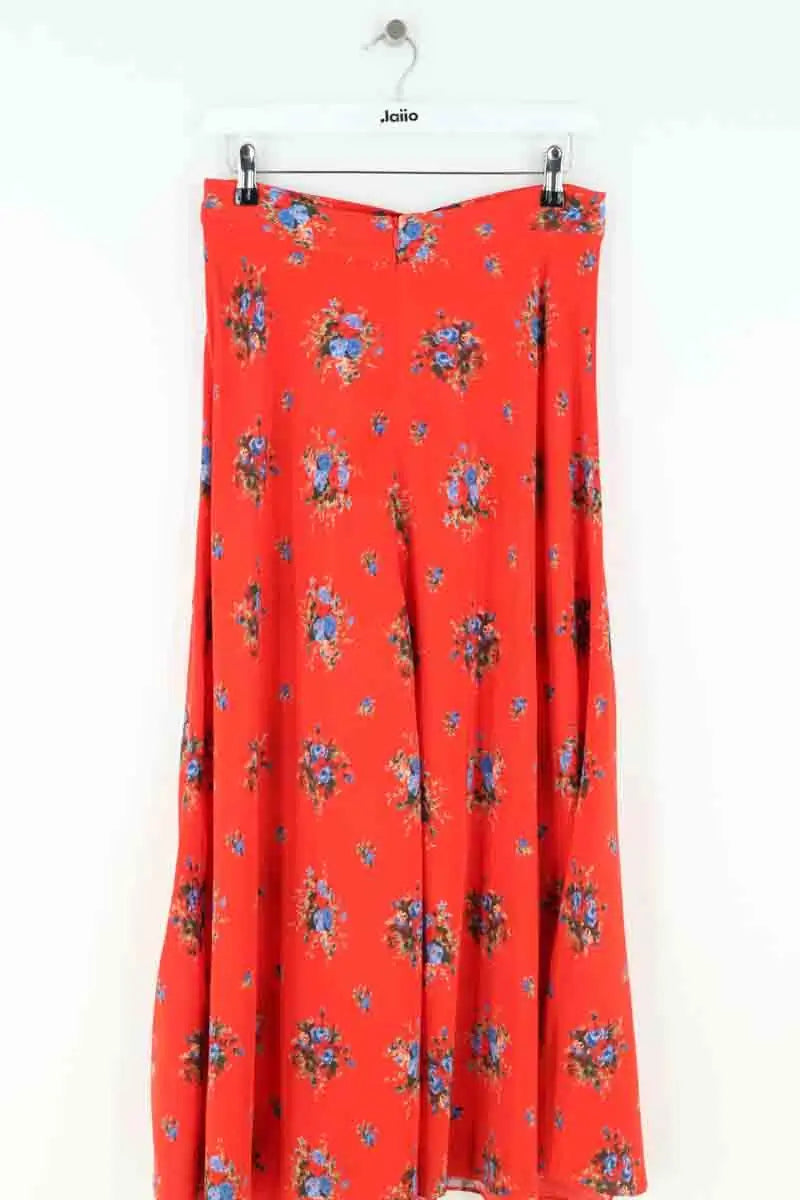 Jupe Ganni Rouge en Soie
