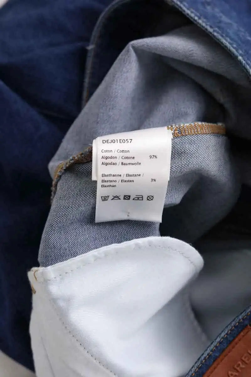 Jupe Gerard Darel Bleu en Coton