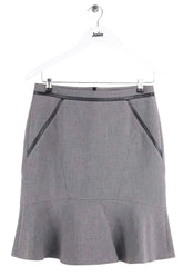 Jupe Gerard Darel Gris en Synthétique, taille S - Seconde Main