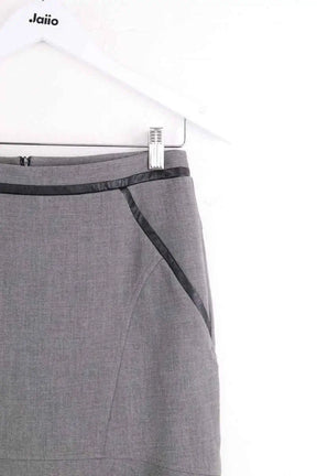 Jupe Gerard Darel Gris en Synthétique