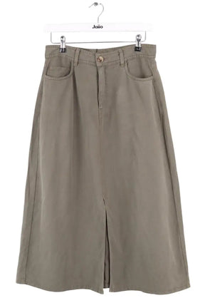 Jupe Gerard Darel Kaki en Synthétique, taille M - Seconde Main