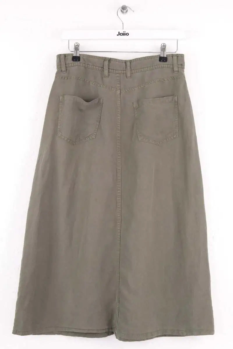 Jupe Gerard Darel Kaki en Synthétique