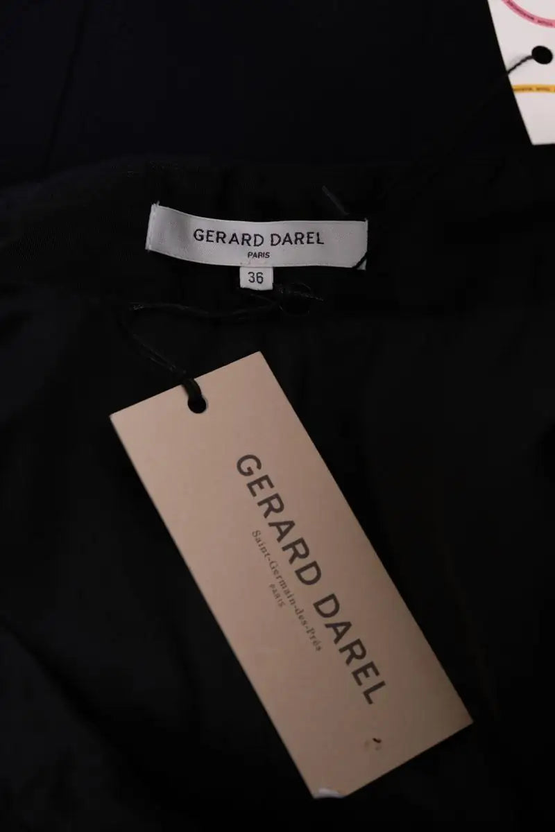 Jupe Gerard Darel Marine en Synthétique