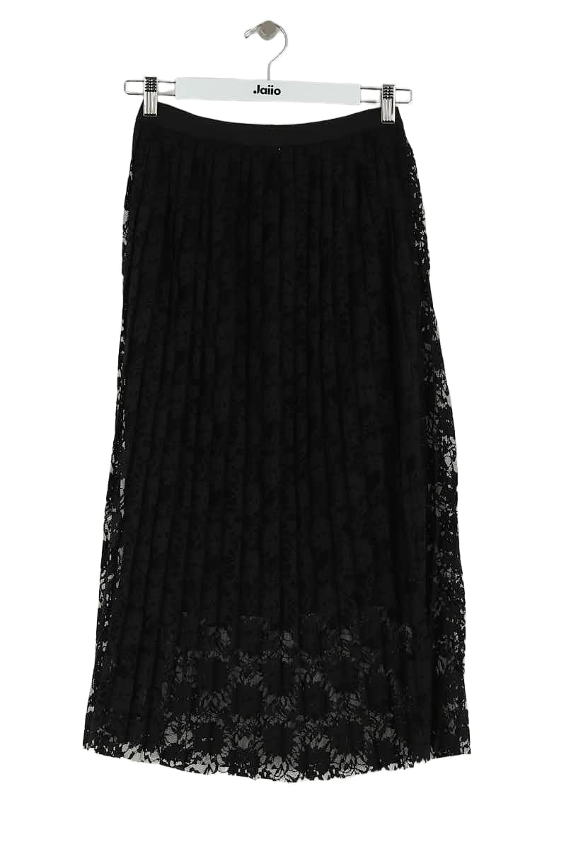 Jupe Gerard Darel Noir en Coton, taille S - Seconde Main