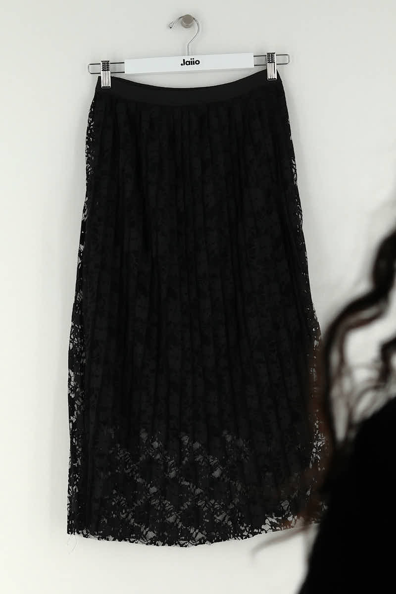 Jupe Gerard Darel Noir en Coton