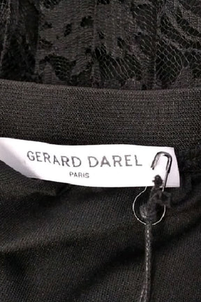 Jupe Gerard Darel Noir en Coton