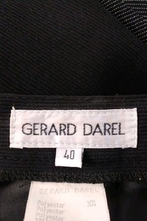Jupe Gerard Darel Noir en Polyester
