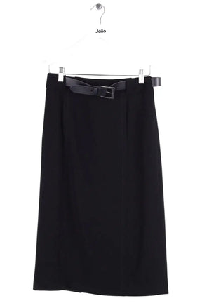 Jupe Gerard Darel Noir en Synthétique, taille M - Seconde Main