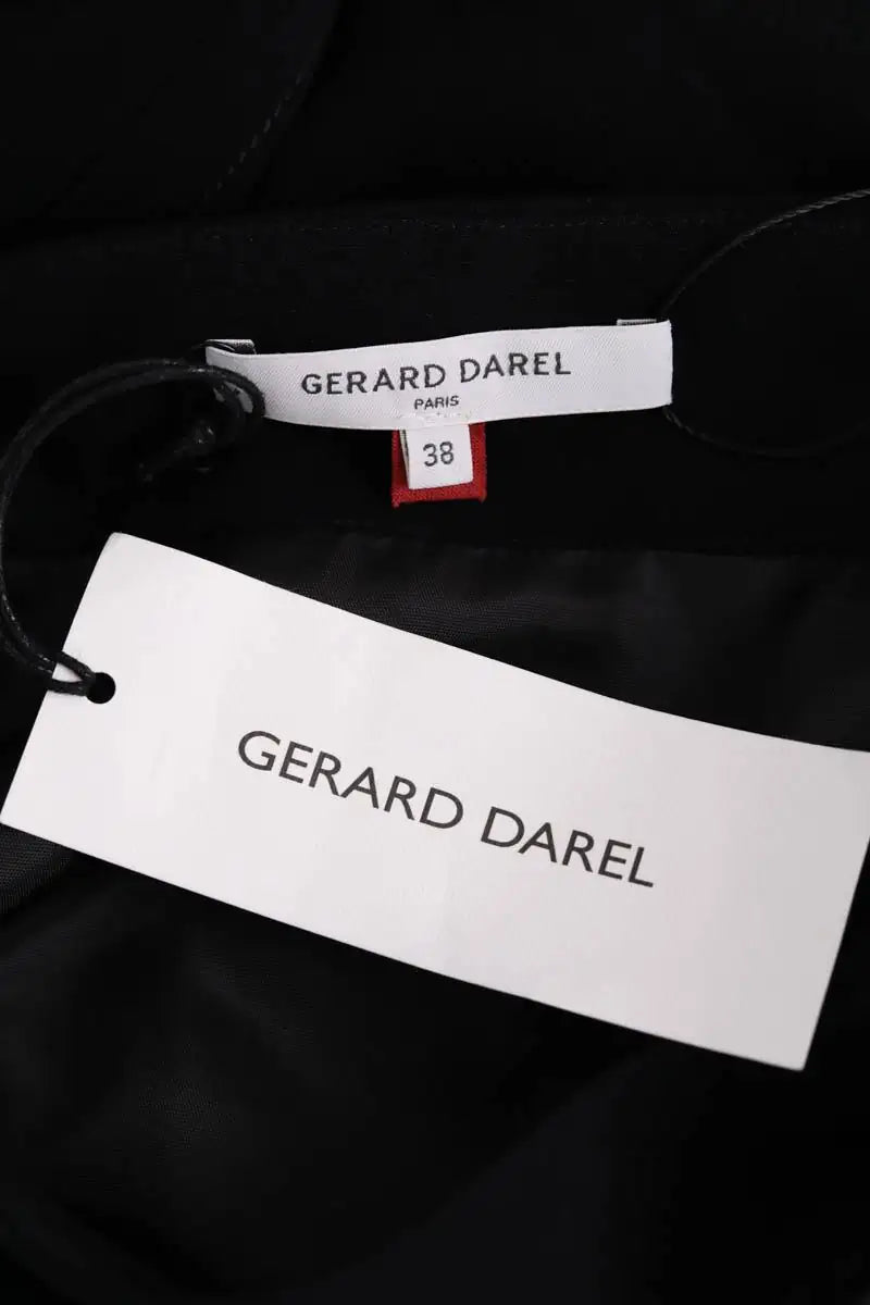 Jupe Gerard Darel Noir en Synthétique
