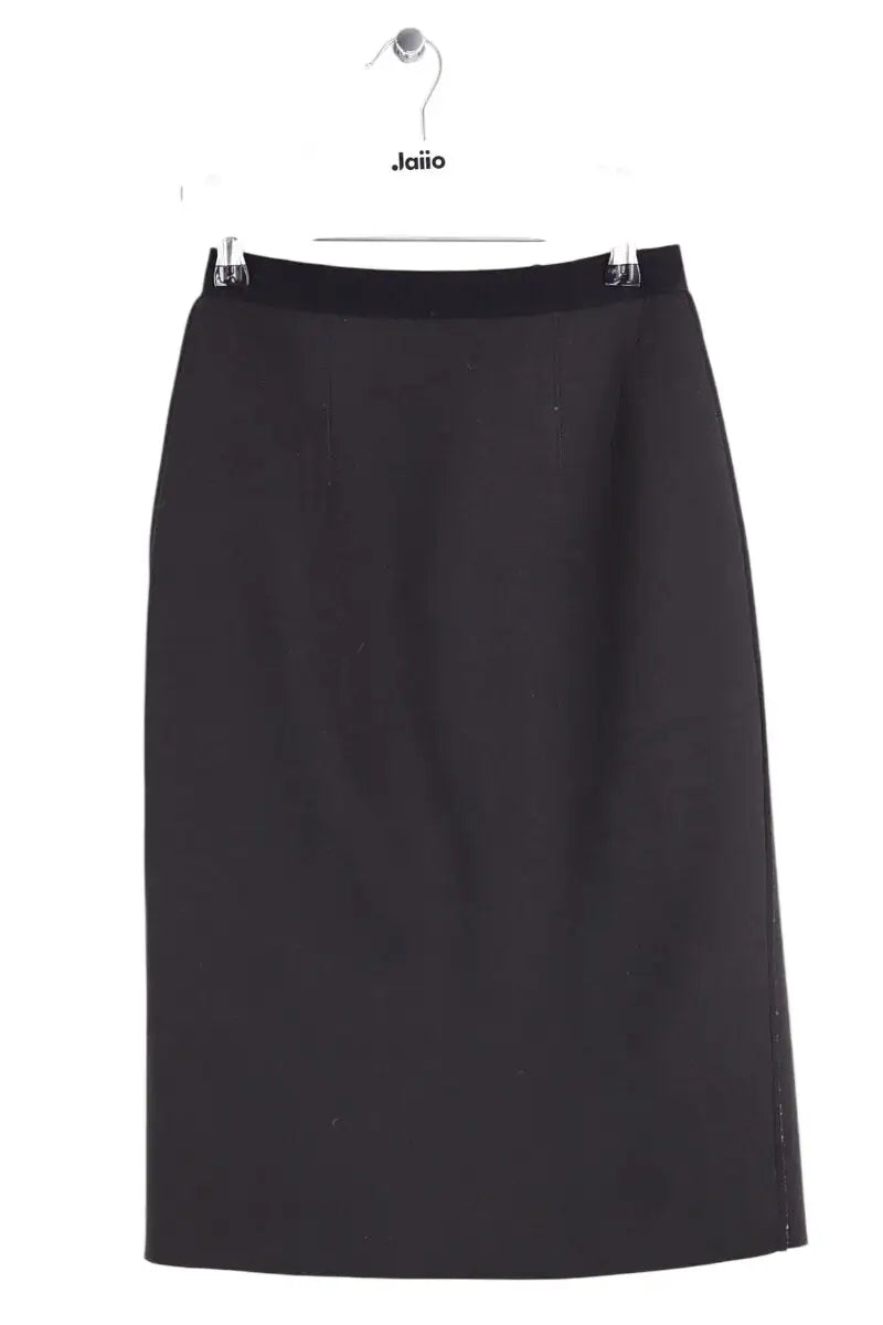 Jupe Gerard Darel Noir en Synthétique, taille S - Seconde Main