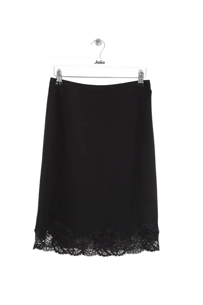 Jupe Gerard Darel Noir en Synthétique, taille S - Seconde Main