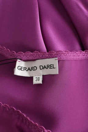 Jupe Gerard Darel Violet en Soie