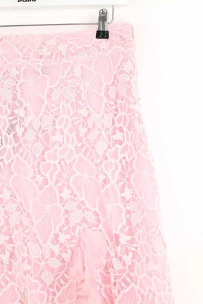 Jupe Giambattista Valli Rose en Coton