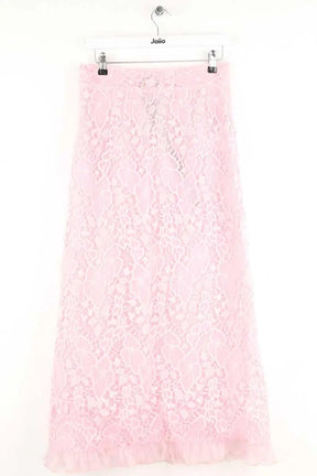 Jupe Giambattista Valli Rose en Coton