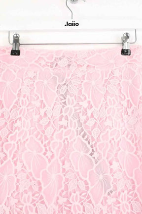 Jupe Giambattista Valli Rose en Coton