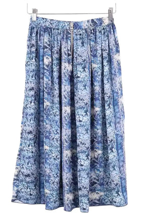 Jupe Heimstone Bleu en Synthétique, taille S - Seconde Main