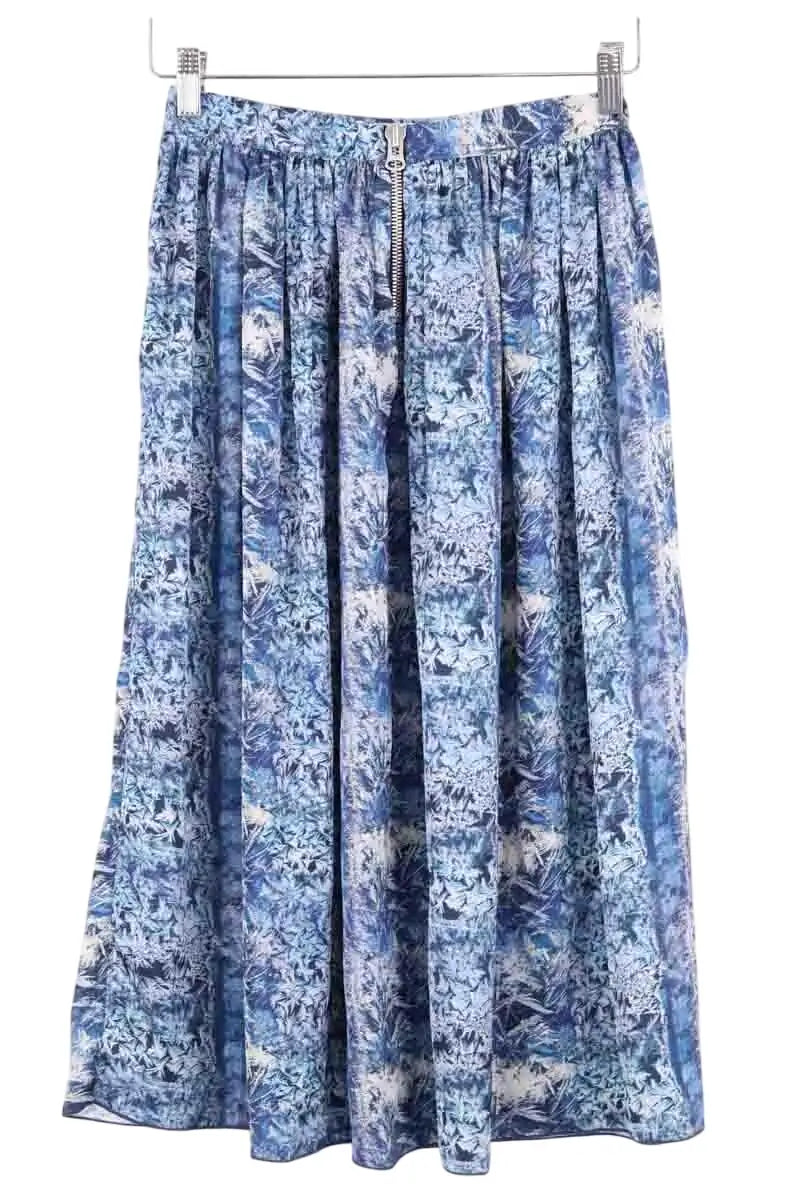 Jupe Heimstone Bleu en Synthétique, taille S - Seconde Main