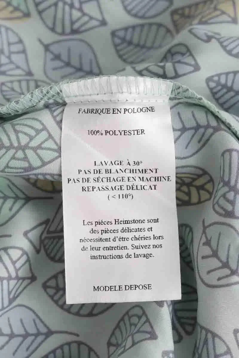 Jupe Heimstone Vert en Synthétique