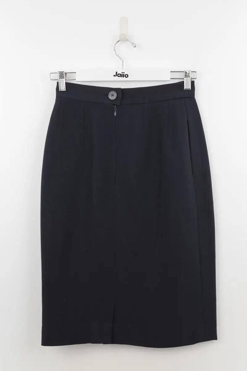 Jupe Hermès Marine en Viscose