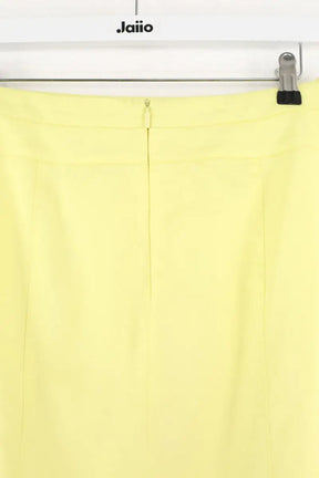 Jupe Hugo Boss Jaune en Coton