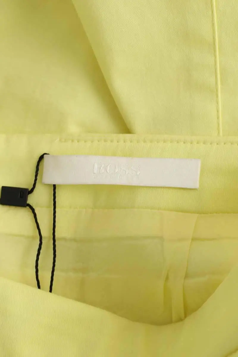 Jupe Hugo Boss Jaune en Coton