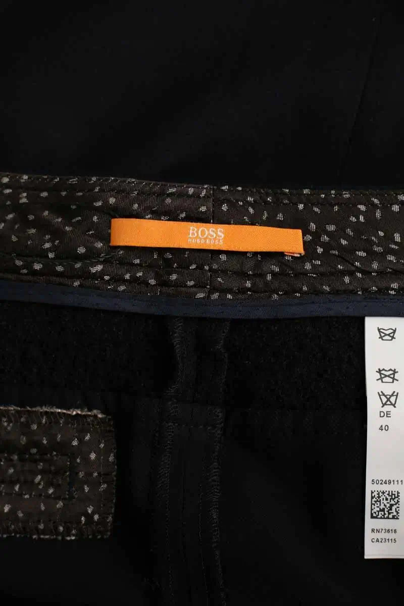 Jupe Hugo Boss Noir en Laine