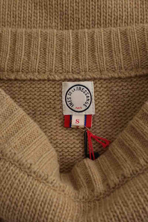 Jupe Ines de la Fressange Damia Beige en Laine