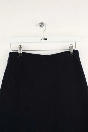 Jupe Ines de la Fressange Damia Bleu en Laine