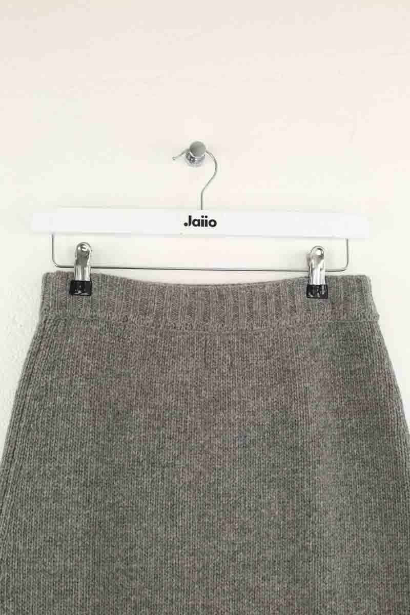 Jupe Ines de la Fressange Damia Gris en Laine