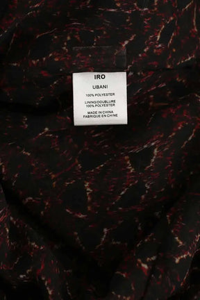 Jupe Iro Noir en Polyester