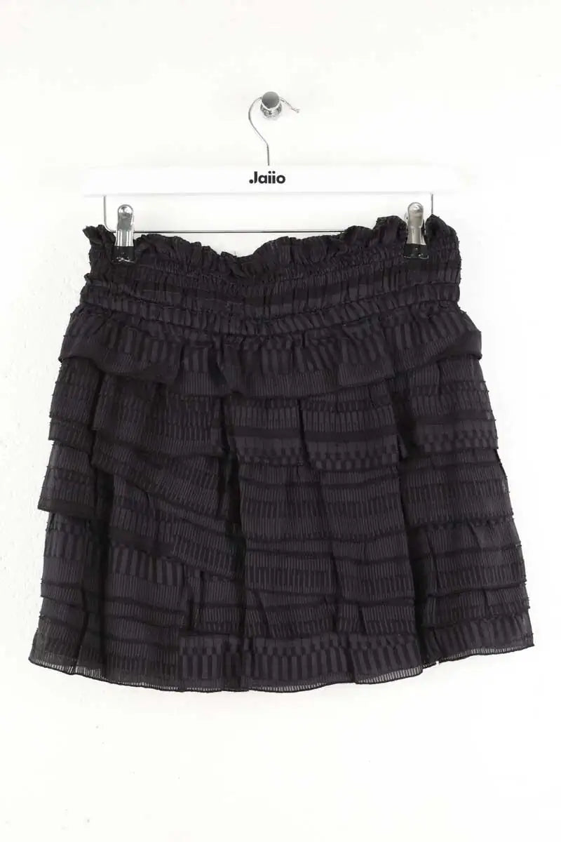 Jupe Iro Noir en Soie