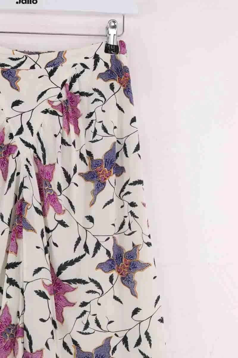 Jupe Isabel Marant Étoile Ecru en Viscose
