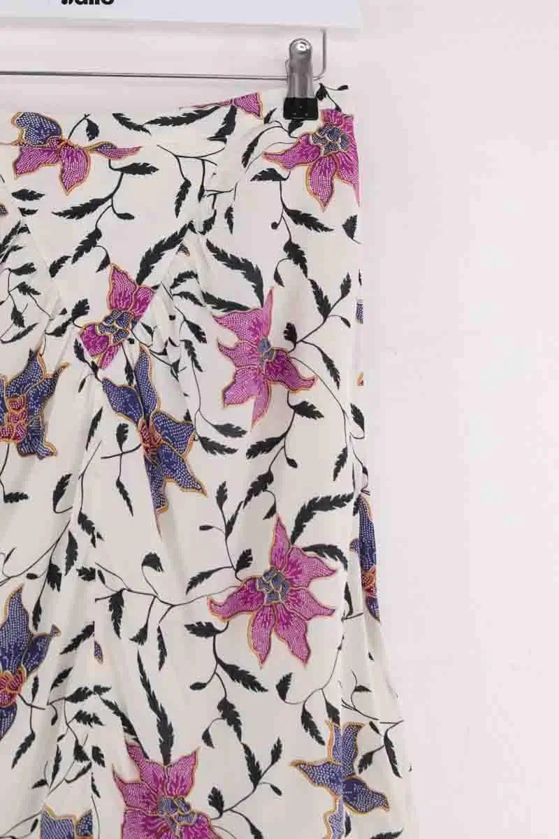 Jupe Isabel Marant Étoile Ecru en Viscose