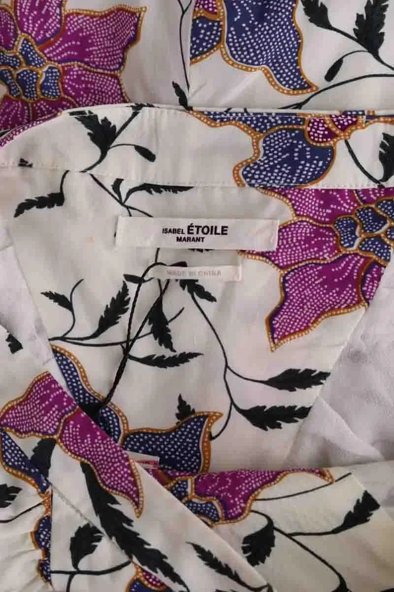 Jupe Isabel Marant Étoile Ecru en Viscose